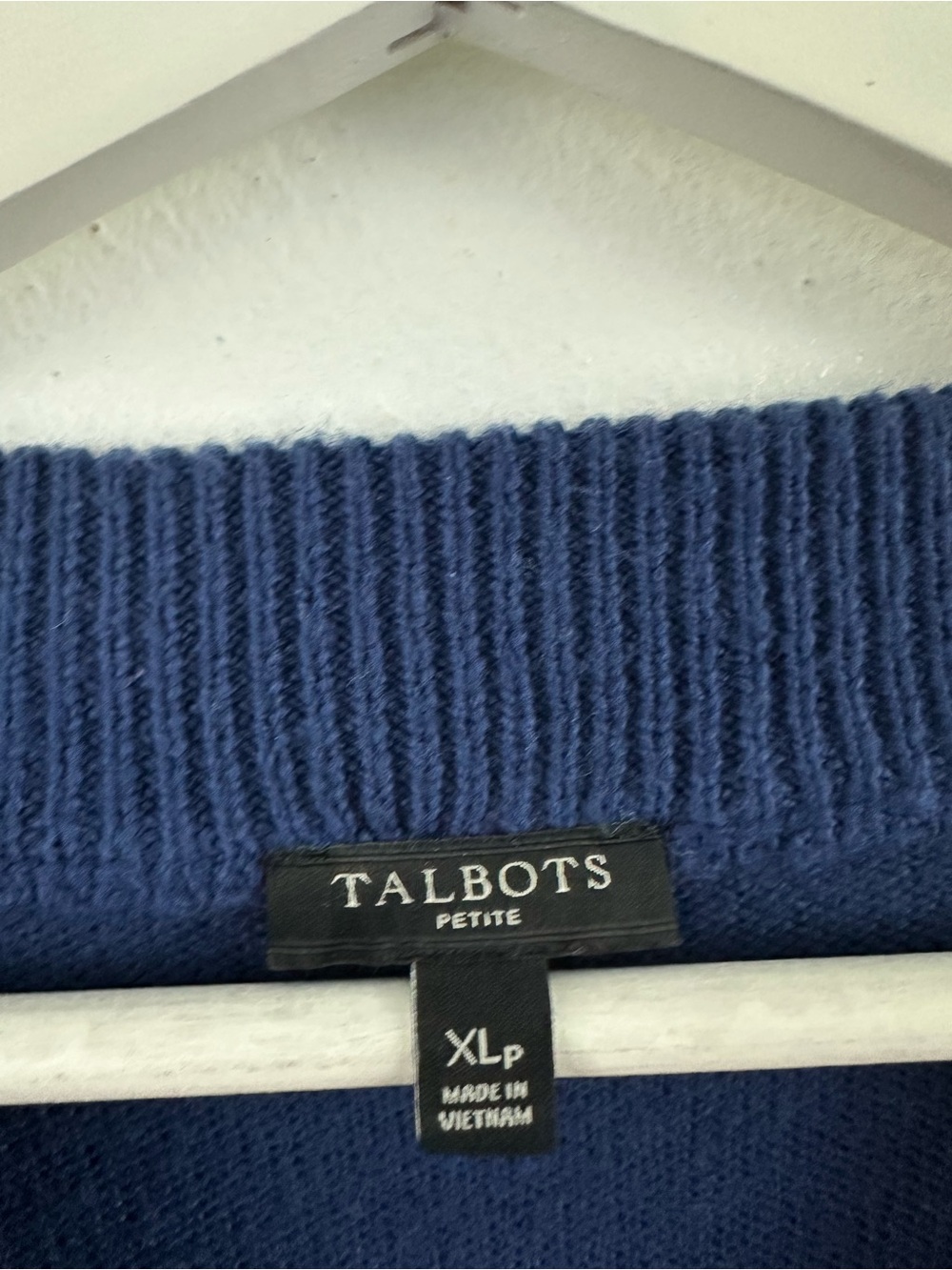 TALBOTS SOFT STRIPE MOCKNECK SWEATER WOMEN'S SIZE PXL - Picture 3 of 4